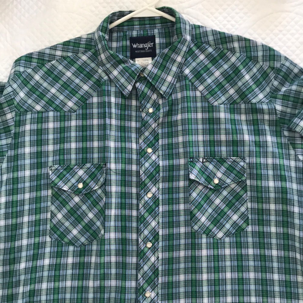 Western style, SS, pearl snap dress shirt